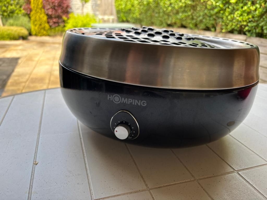 Hompinggrill, Ophalen, Gebruikt