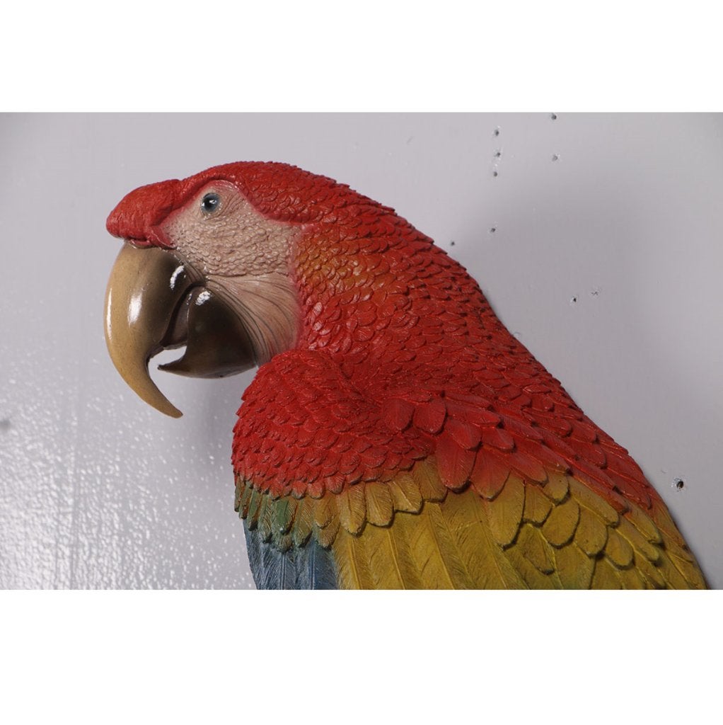 Parrot Scarlet Macaw 100 cm – Papegaai beeld, Ophalen, Nieuw, Overige typen