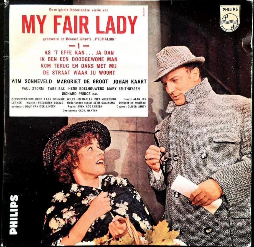 7"-EP/SINGLE  WIM SONNEVELD - My Fair Lady, Ophalen of Verzenden, Gebruikt