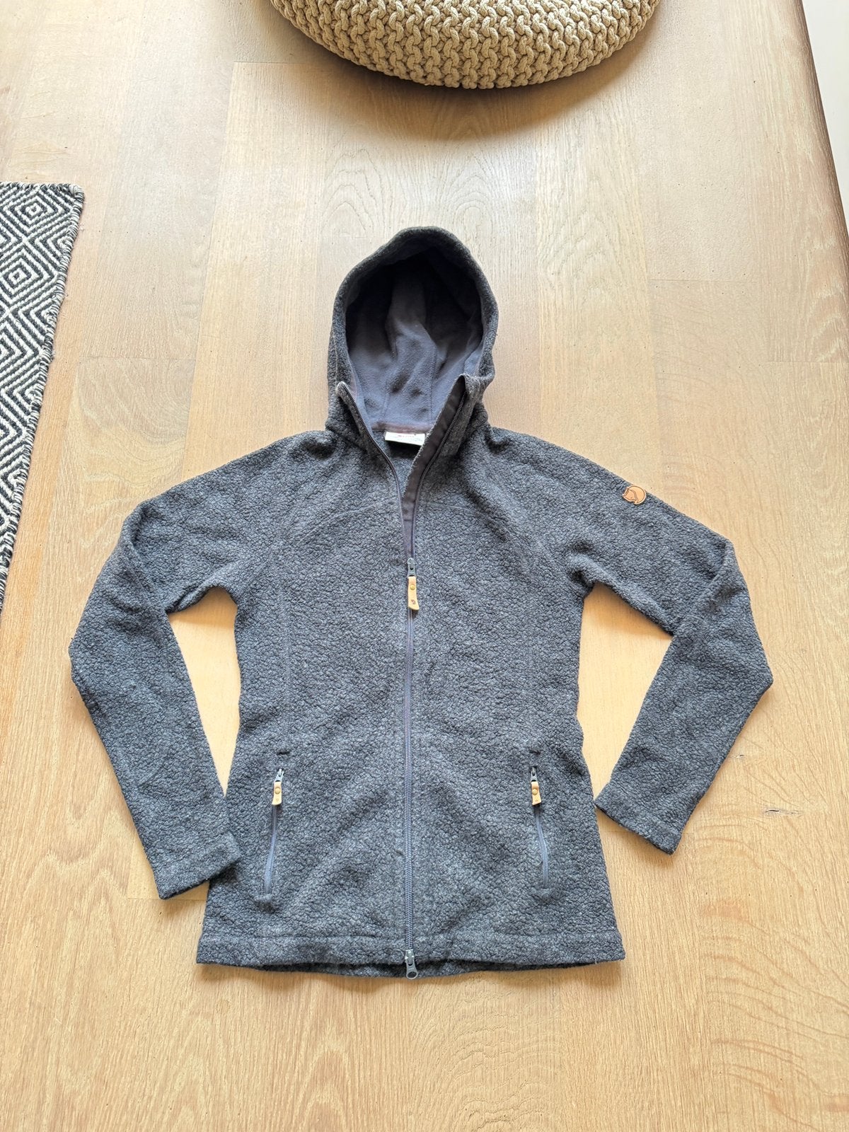 Prachtige Fjallraven kaitum fleece  Maat xs grijs/blauw, Ophalen of Verzenden, Zo goed als nieuw, Maat 34 (XS) of kleiner, Grijs