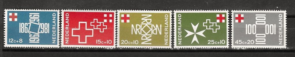 Nederland 889-893 postfris, Ophalen of Verzenden, Na 1940, Postfris