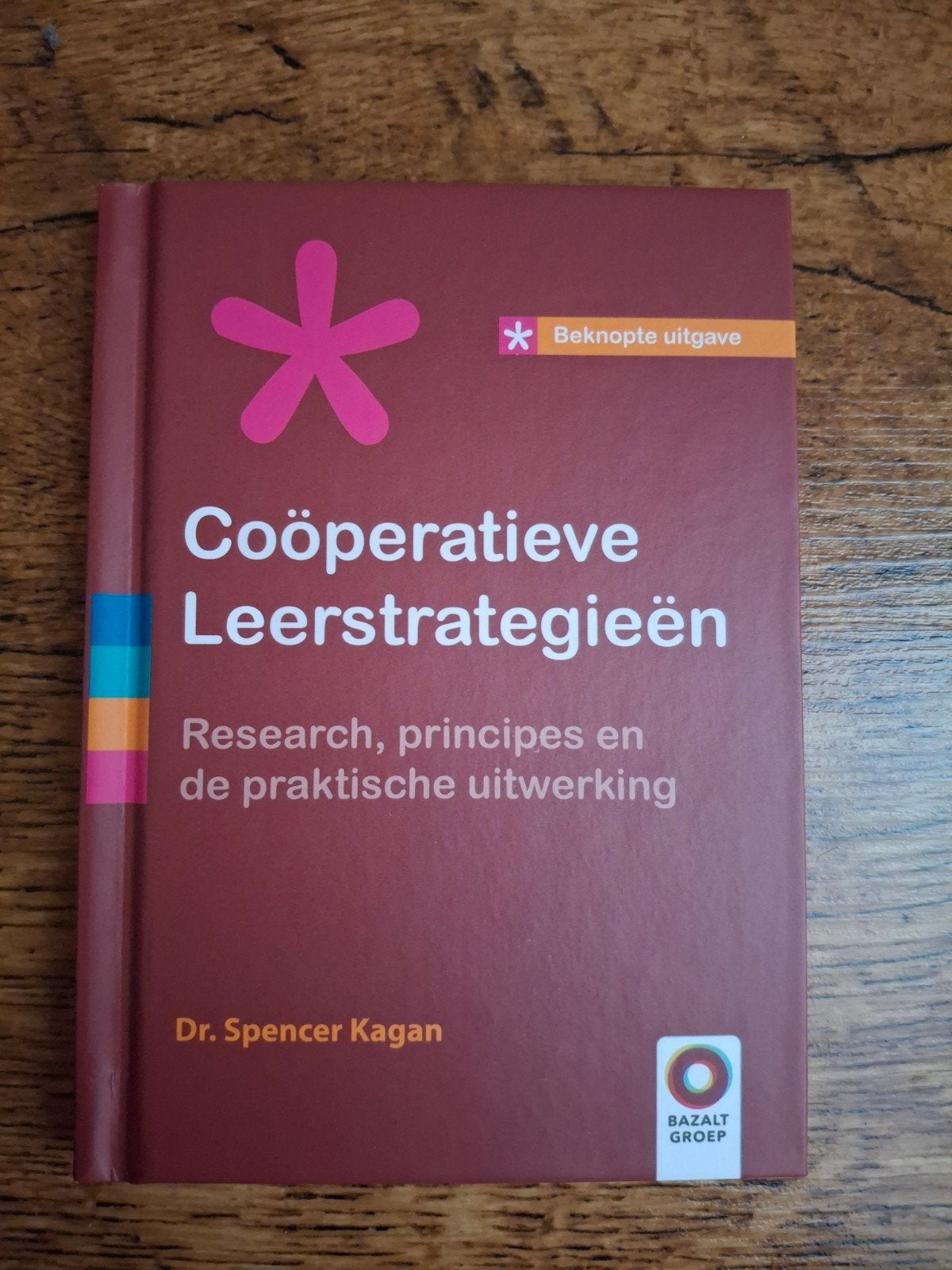 Beknopte uitgave Cooperatieve Leerstrategieën, Boeken, Ophalen of Verzenden, Zo goed als nieuw, Spencer Kagan, Nederlands