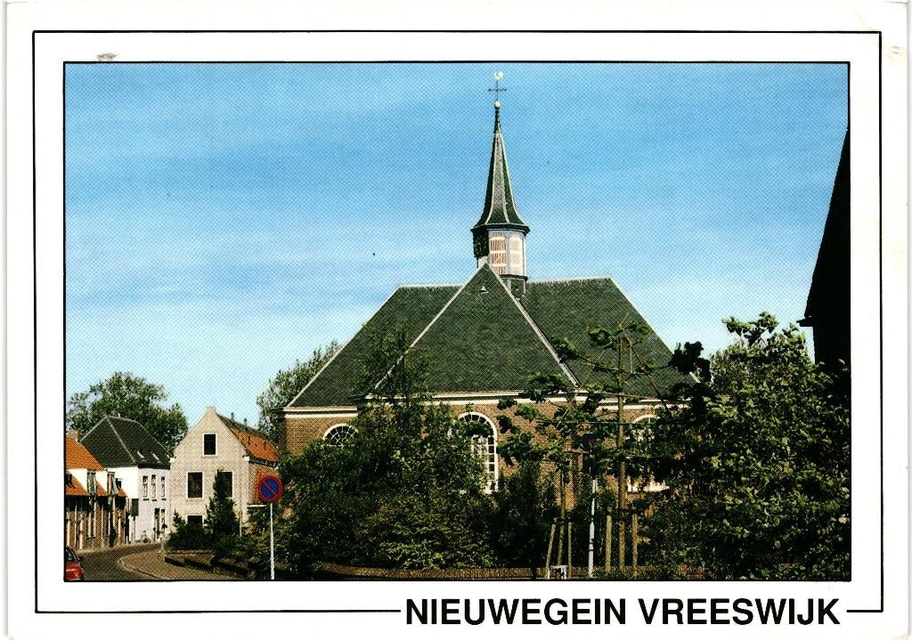 801167 Nieuwegein Vreeswijk Utr 392 _Gelopen met mooie zegel, Ophalen of Verzenden, 1980 tot heden, Gelopen, Utrecht
