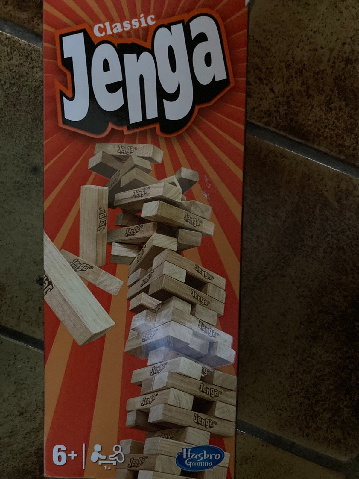 Jenga spel vanaf 6+, Hobby en Vrije tijd, Gezelschapsspellen | Bordspellen, Een of twee spelers, Ophalen of Verzenden, Zo goed als nieuw