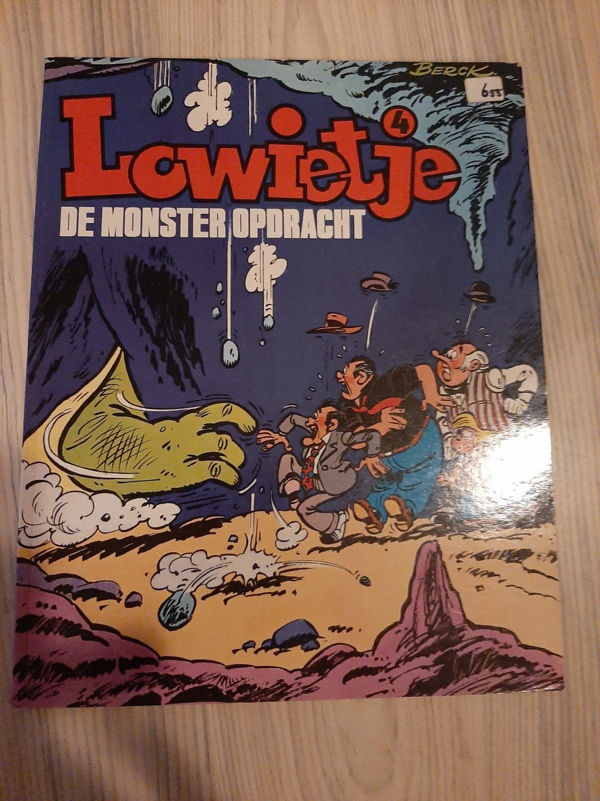 Lowietje - De Monster Opdracht (stripboek), Eén stripboek, Ophalen of Verzenden, Gelezen, Berck