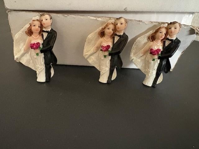 uitdeel bedankjes bruidspaar stel 118 stuks samen, Ophalen of Verzenden, Nieuw, Versiering