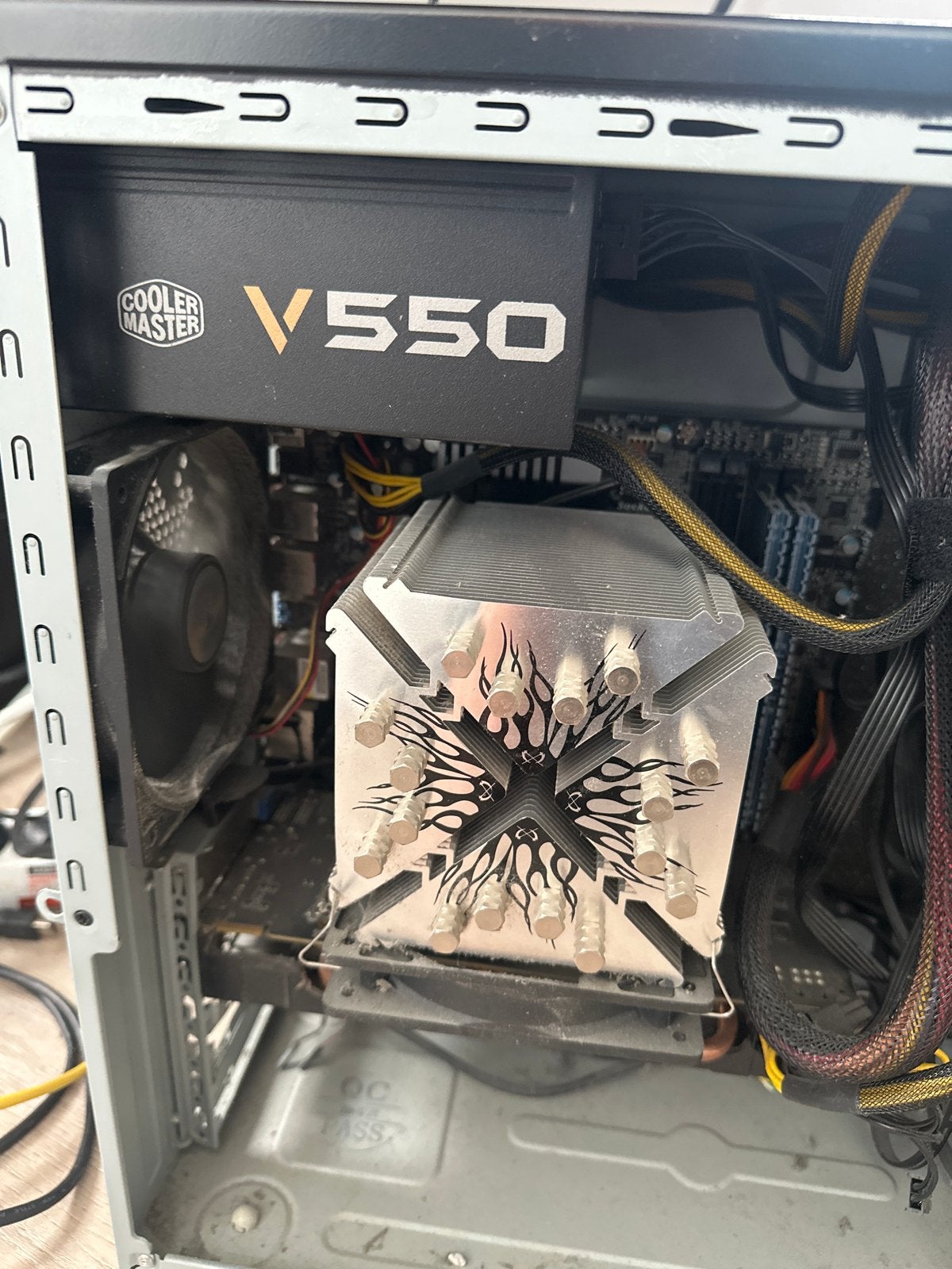Desktop PC Intel i5 3550 3.3-3.7Ghz Cooler Master V550, Ophalen, Gebruikt, 8 GB, HDD
