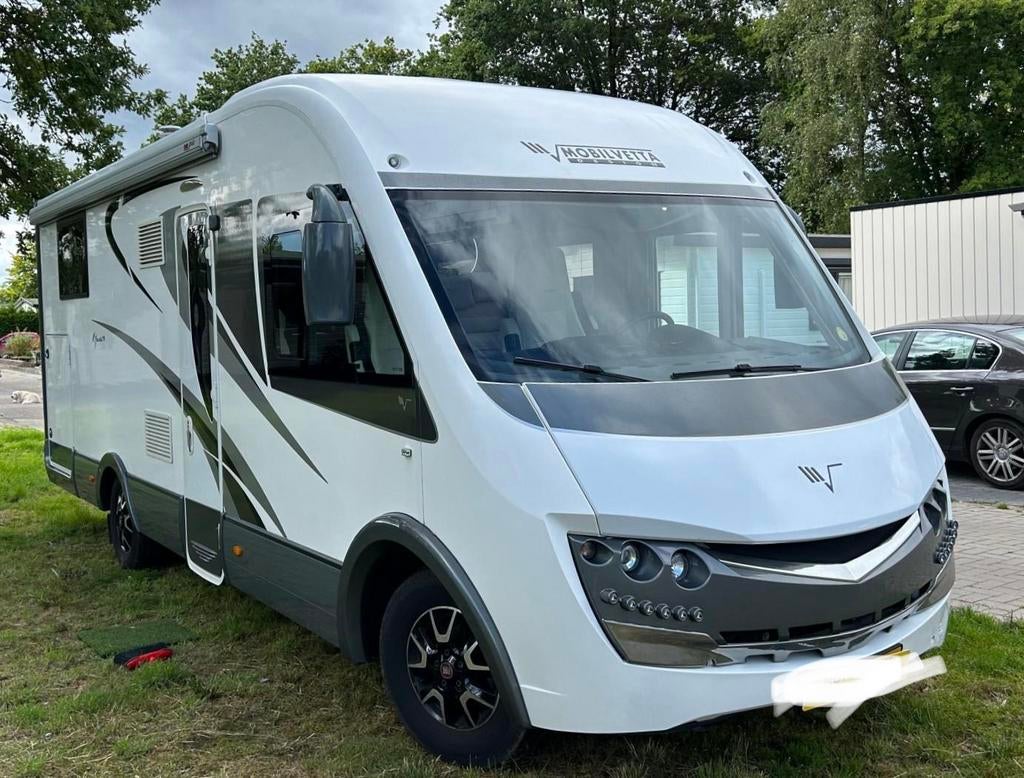 Mobilvetta K-Yacht 79 - Luxe Integraal Camper, Caravans en Kamperen, Campers, Integraal, Afzuigkap, Ringverwarming, Fiat
