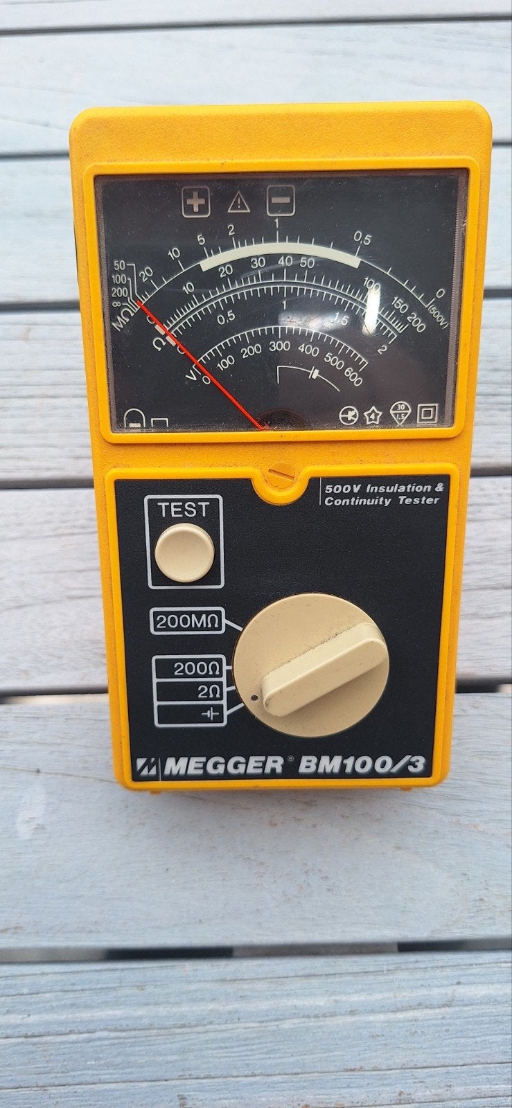 Megger BM100/3 500V Isolatie- en Continuïteitstester, Ophalen of Verzenden