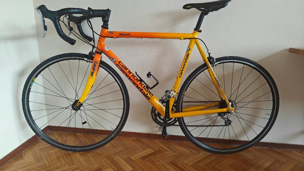 Vintage Cannondale R600 Racefiets - Framemaat 58cm, 28 inch, Gebruikt, Aluminium, 57 tot 61 cm