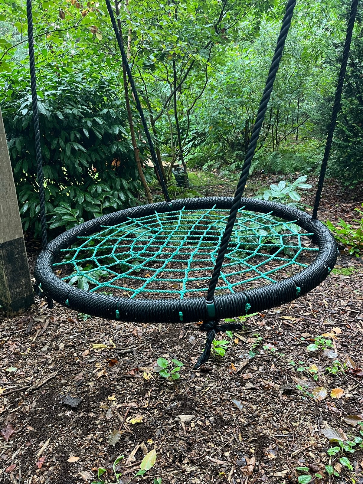 Schommel nestschommel 100cm diameter, 180cm lengte, Ophalen, Zo goed als nieuw, Schommel