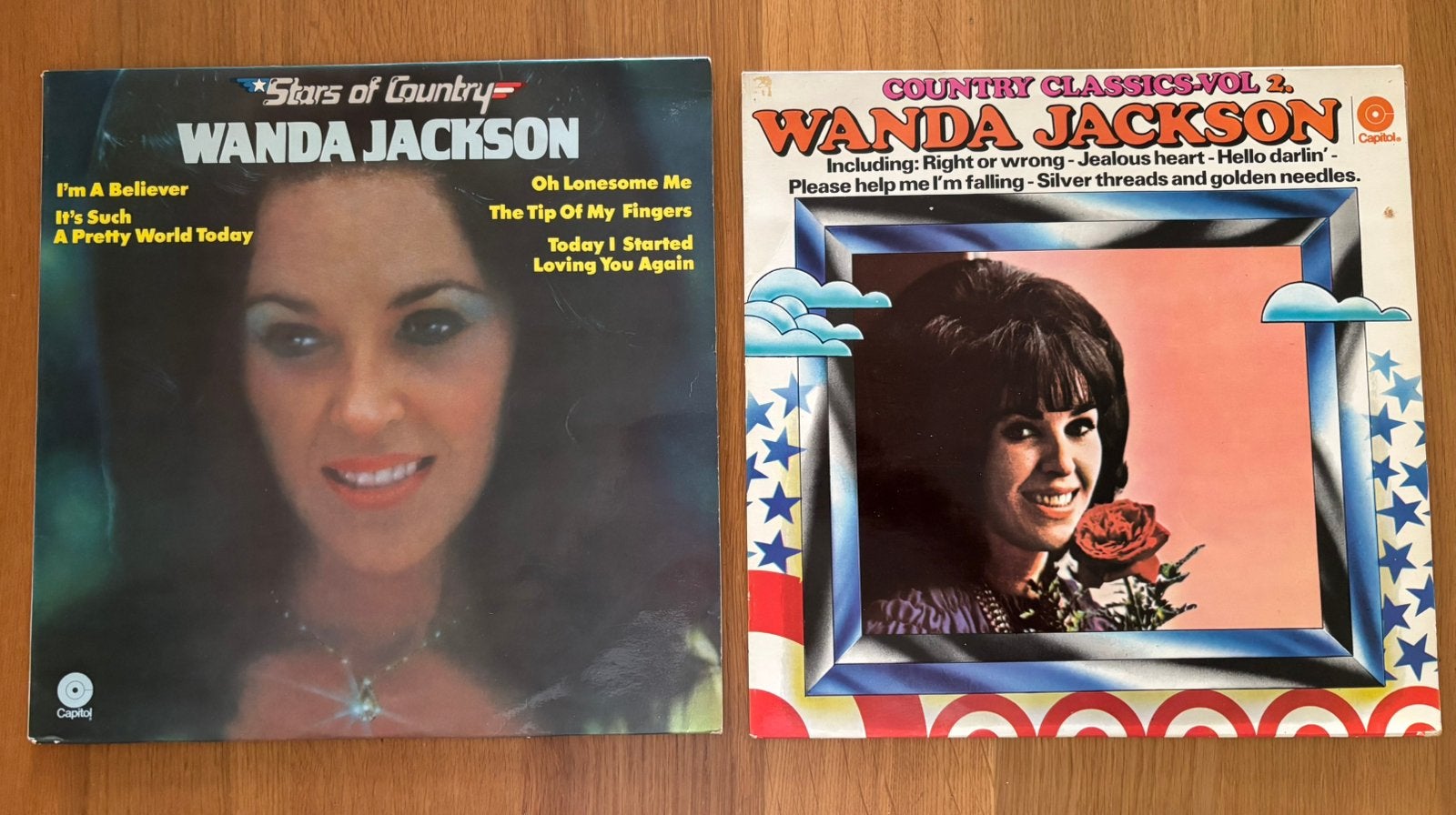Wanda Jackson   2 lp’s vinyl, Cd's en Dvd's, Ophalen of Verzenden, Zo goed als nieuw, 12 inch