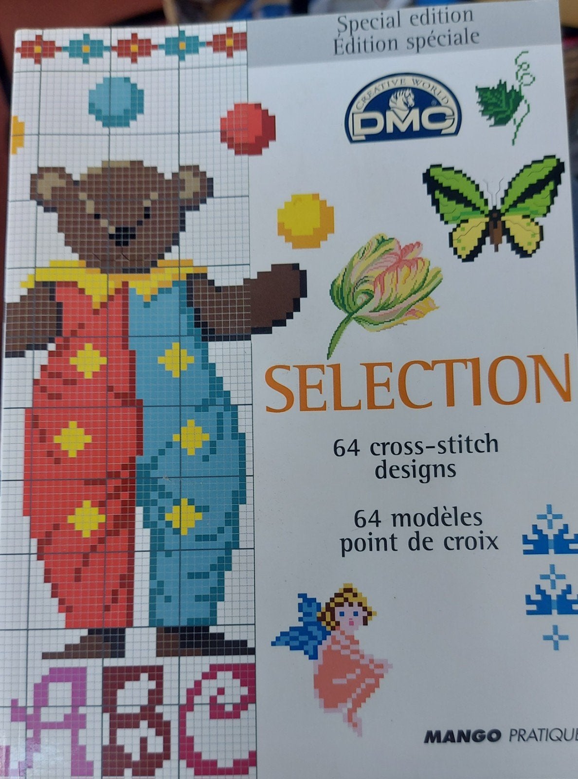 DMC Selection: 64 kruissteekpatronen (Special Edition), Ophalen of Verzenden, Gebruikt, Handborduren, Patroon