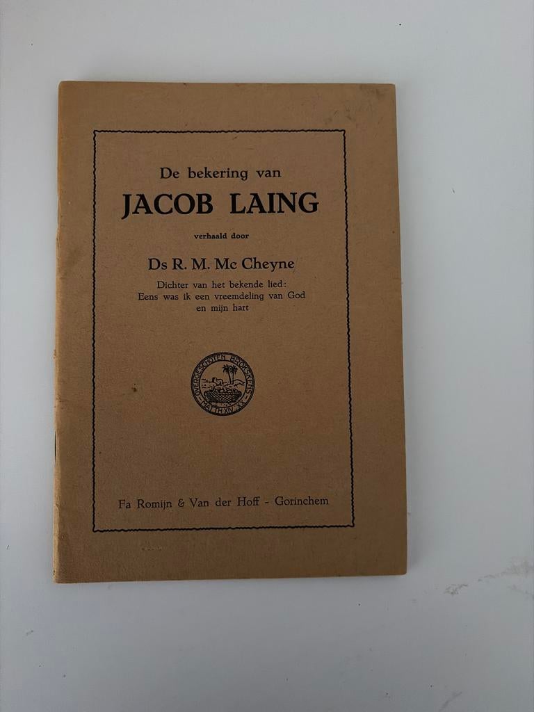 De bekering van Jacob Laing - Ds R. M. Mc Cheyne, Boeken, Godsdienst en Theologie, Zo goed als nieuw, Christendom | Protestants