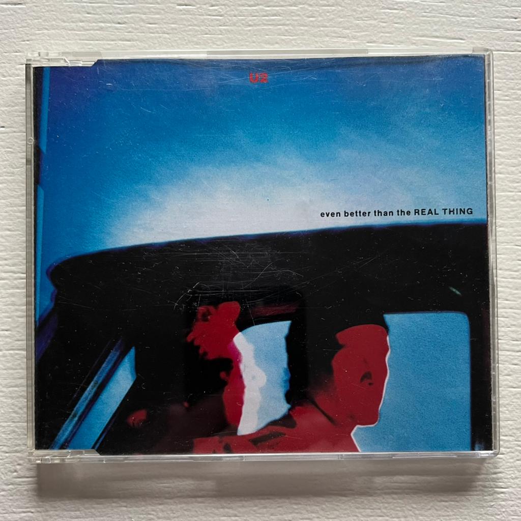 CDS U2 Even Better Than The Real Thing, Ophalen of Verzenden, Zo goed als nieuw, Pop