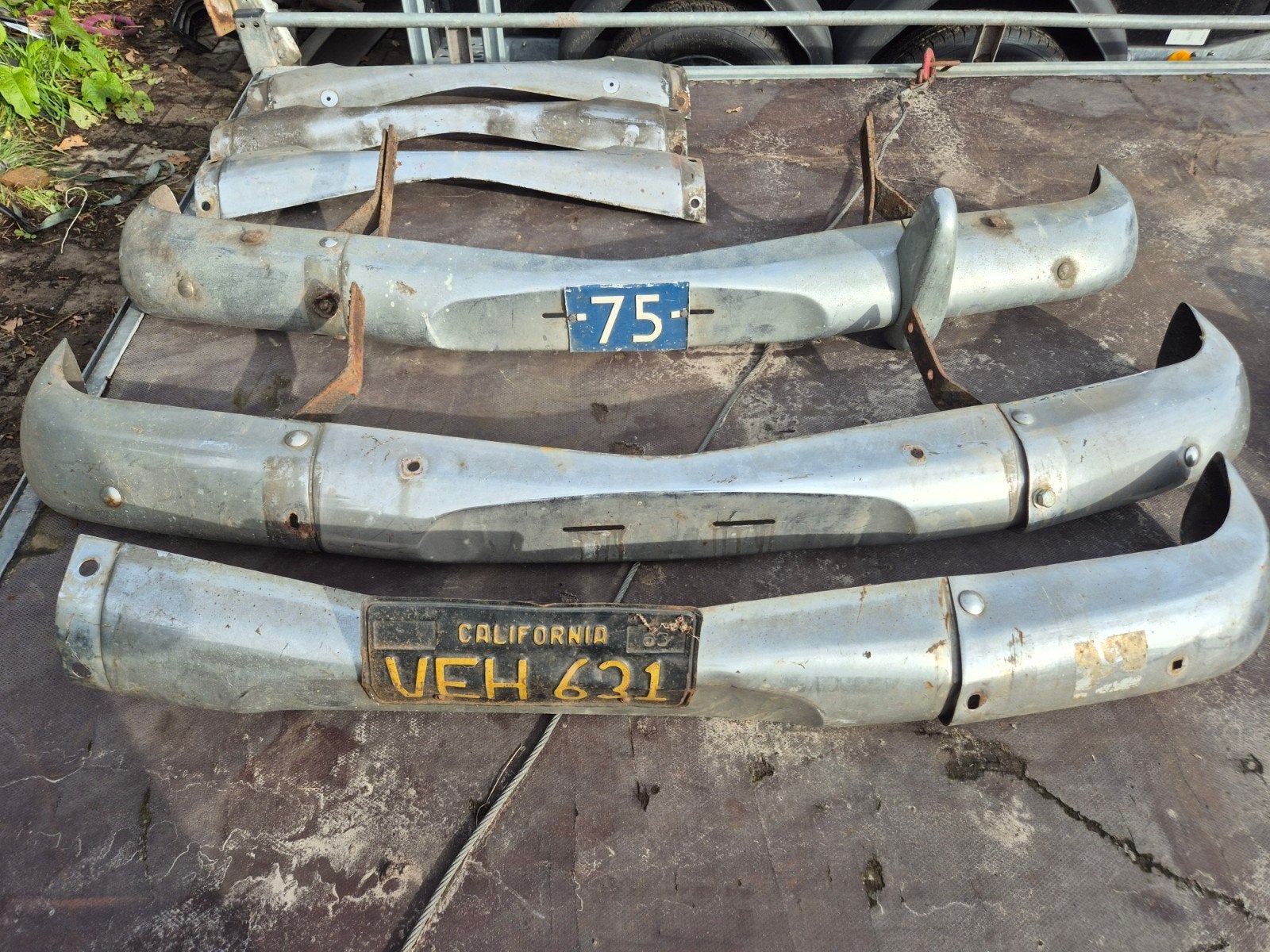 Diverse Bumpers volvo amazon, Ophalen