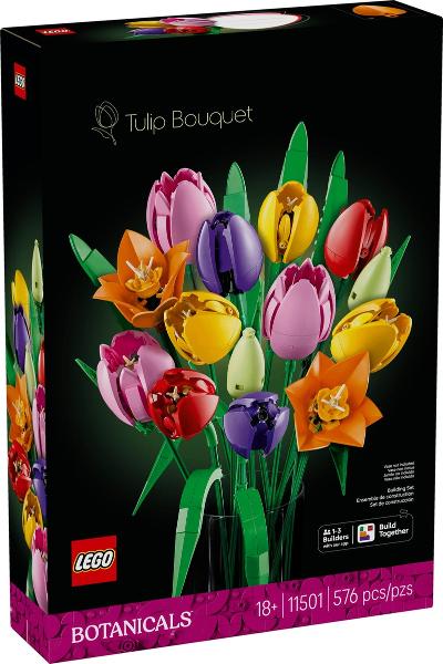 Lego Botanicals set 11501 Boeket met tulpen, Overige thema's, Lego, Nieuw, Ophalen of Verzenden