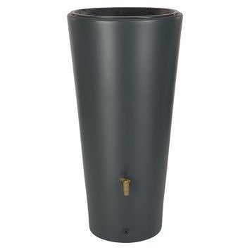 Kunststof regenton Vaso 2 in 1 grijs 220ltr nieuw, Ophalen, Kunststof, Met kraantje, 150 liter of meer