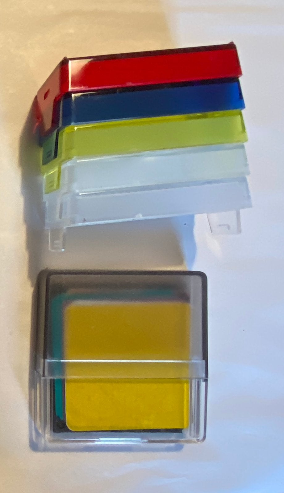 Voorzetkapjes flitsers / kleurijkingplaatjes, Ophalen of Verzenden, Zo goed als nieuw, Overige merken