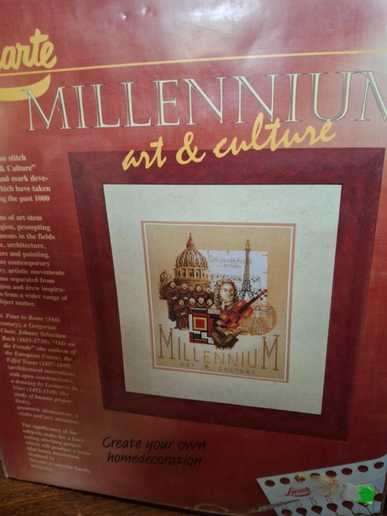 Millennium, Hobby en Vrije tijd, Ophalen of Verzenden, Nieuw, Borduurpakket