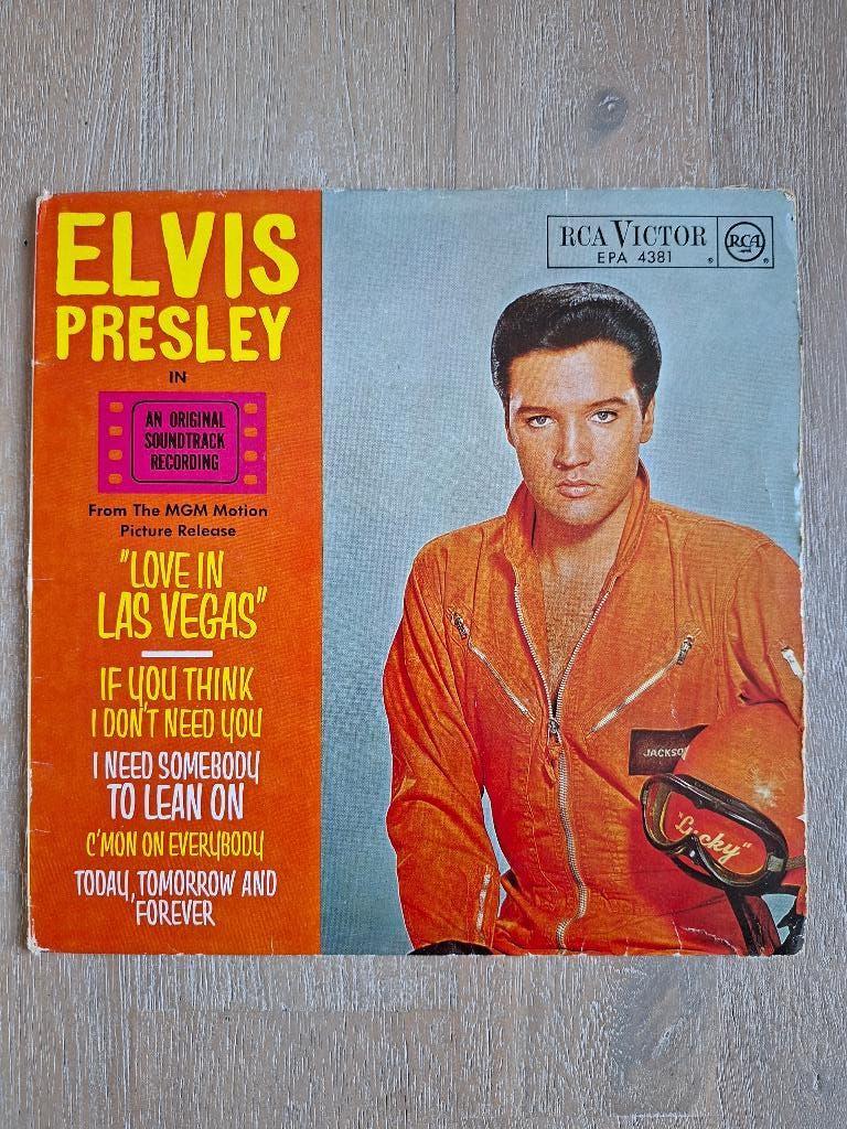 Elvis Presley EP's & Film muziek, 7 inch, Ophalen of Verzenden, Zo goed als nieuw, Pop