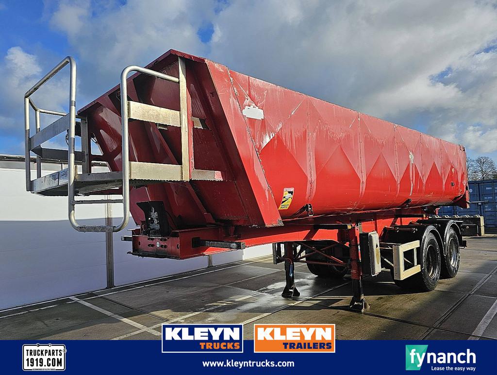 TRAILOR 21M3 STEEL 2 AXLE twin tire full steel, Overige kleuren, Bedrijf, Aanhangers en Opleggers, Te koop