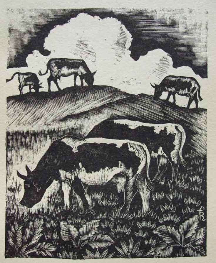 Mooie, betaalbare kunst v/h Grafiekkabinet Fritz Richter, Ophalen of Verzenden