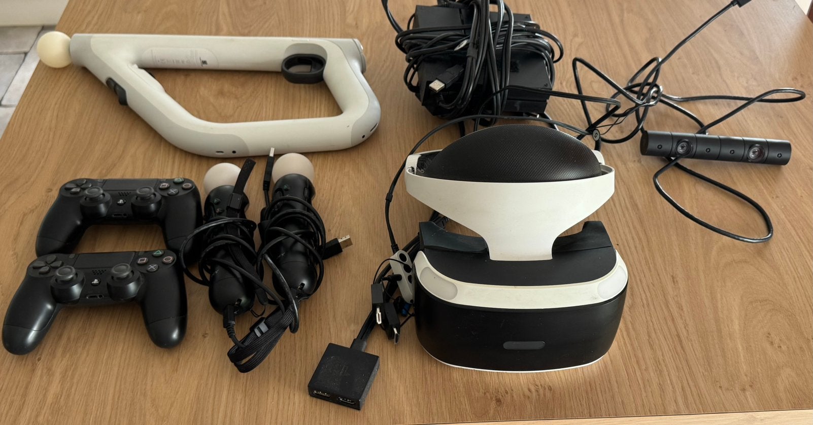 PS4 Pro + complete VR set + 2 controllers + games, Ophalen of Verzenden, Gebruikt, Sony PlayStation