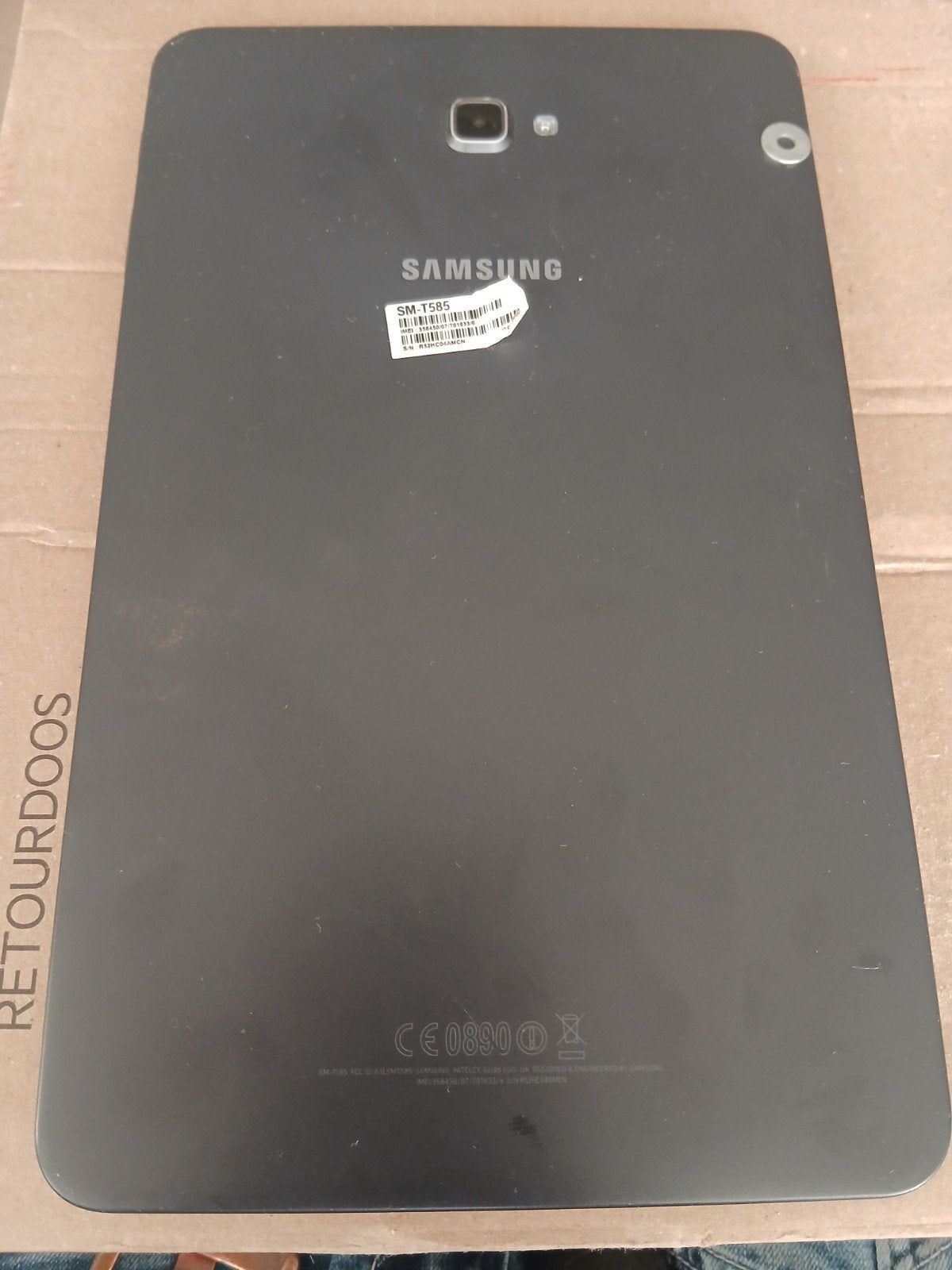 Samsung Galaxy Tab A SM-T585 - 10.1 inch - 32GB - Zwart, 10 inch, Gebruikt, 32 GB, Ophalen of Verzenden