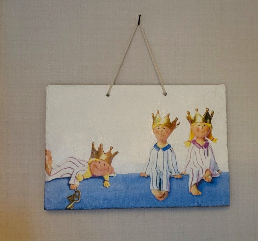 Leuk kraamkado, wanddecoratie babykamer NEW, Ophalen of Verzenden, Nieuw, Handgemaakt, Wanddecoratie