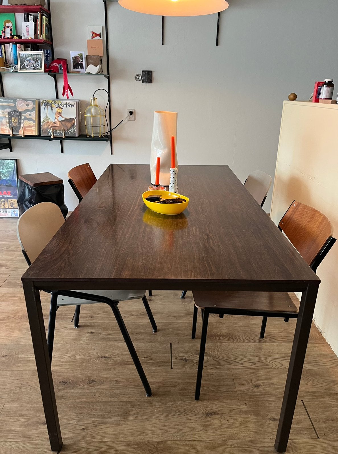 Ahrend de cirkel facet tafel Friso Kramer, Overige materialen, Gebruikt, Design, Vijf personen of meer