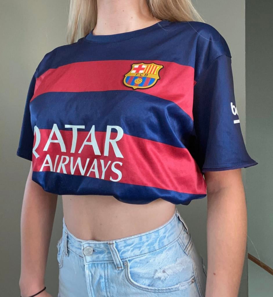 Voetbal t-shirt, Ophalen of Verzenden, Zo goed als nieuw, Maat 46/48 (XL) of groter, Korte mouw