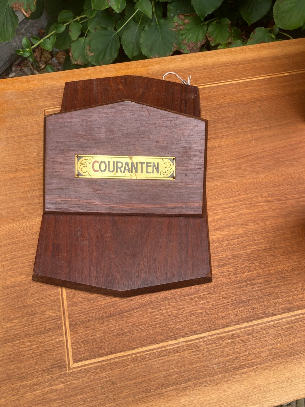 Vintage krantenhouder, Ophalen of Verzenden