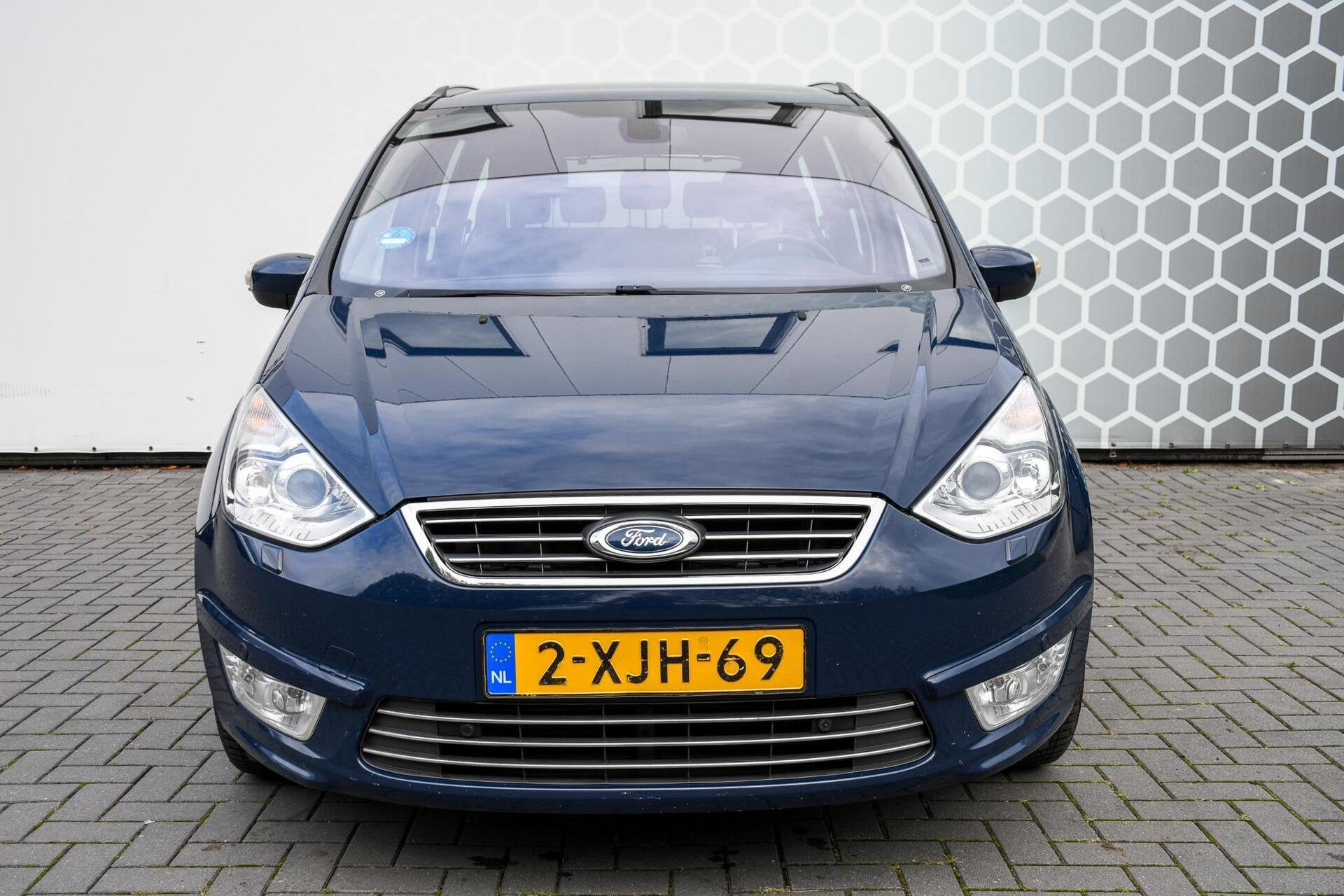 Ford Galaxy 2.0 TDCi Lease Platinum Leer 7 persoons, Auto's, Voorwielaandrijving, Euro 5, Zwart, 4 cilinders