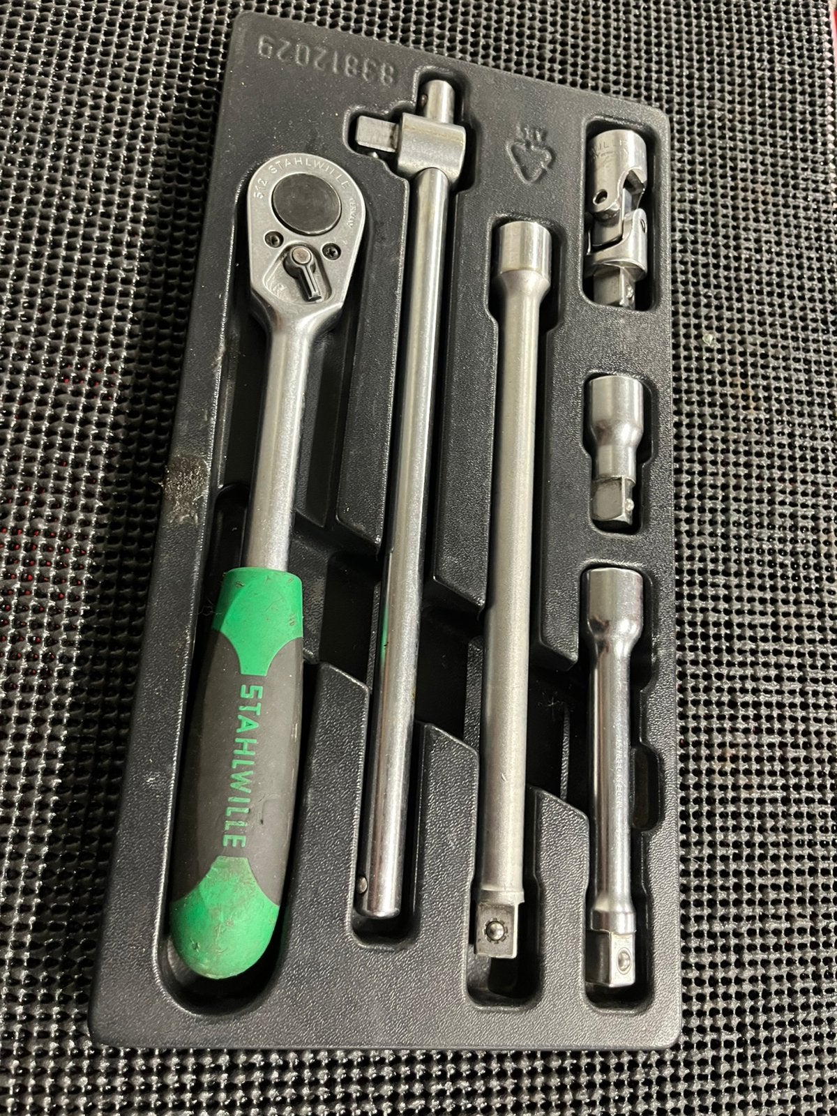 Stahlwille 1/2” ratel- en accessoireset in module, Ophalen, Zo goed als nieuw
