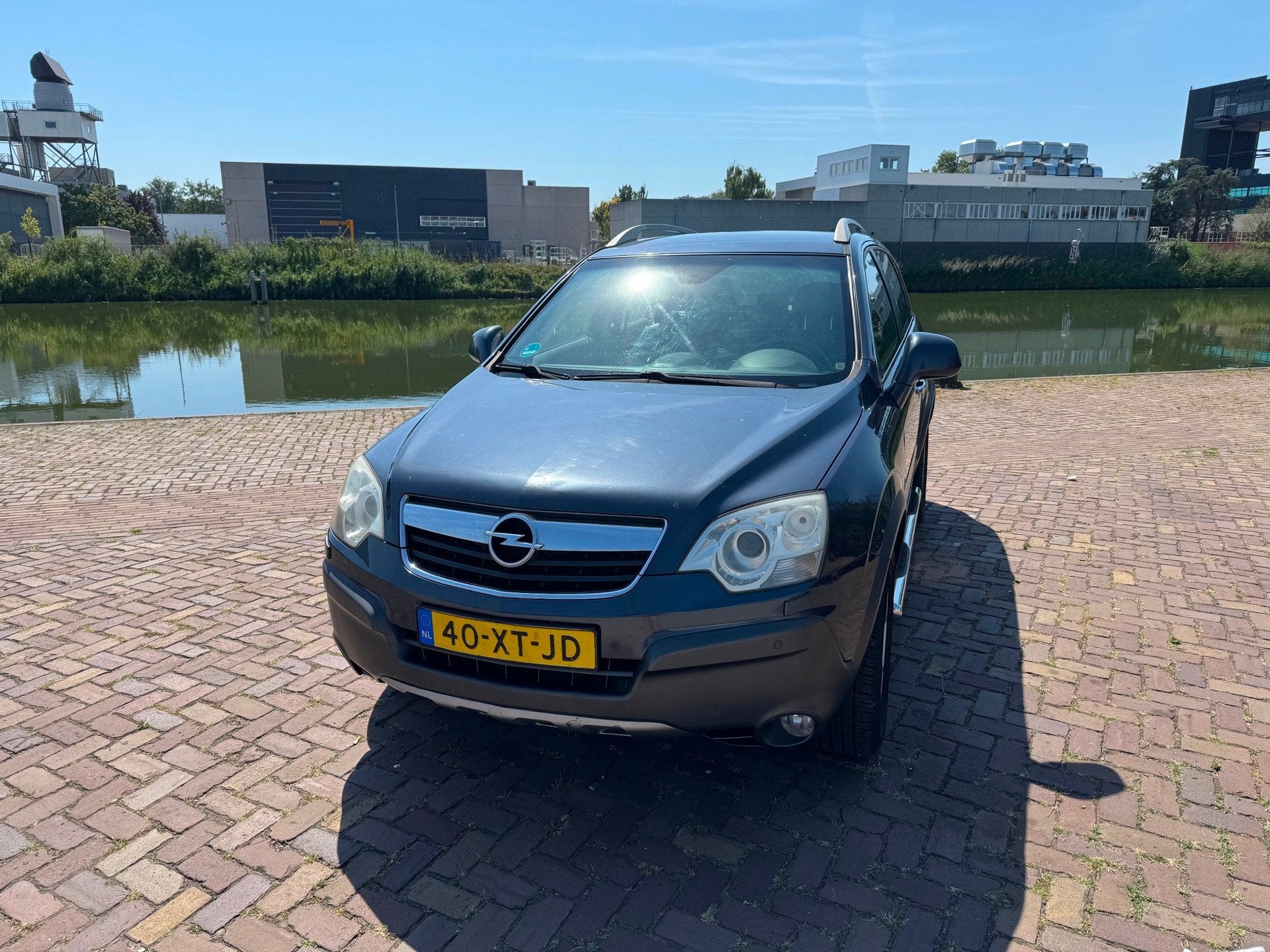 Opel Antara 3.2 V6 Cosmo, Automaat, 3195 cc, 2000 kg, Blauw