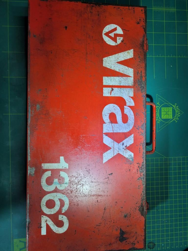 Virax 1362 pijpschroefdraadset in metalen koffer, Ophalen of Verzenden, Gebruikt