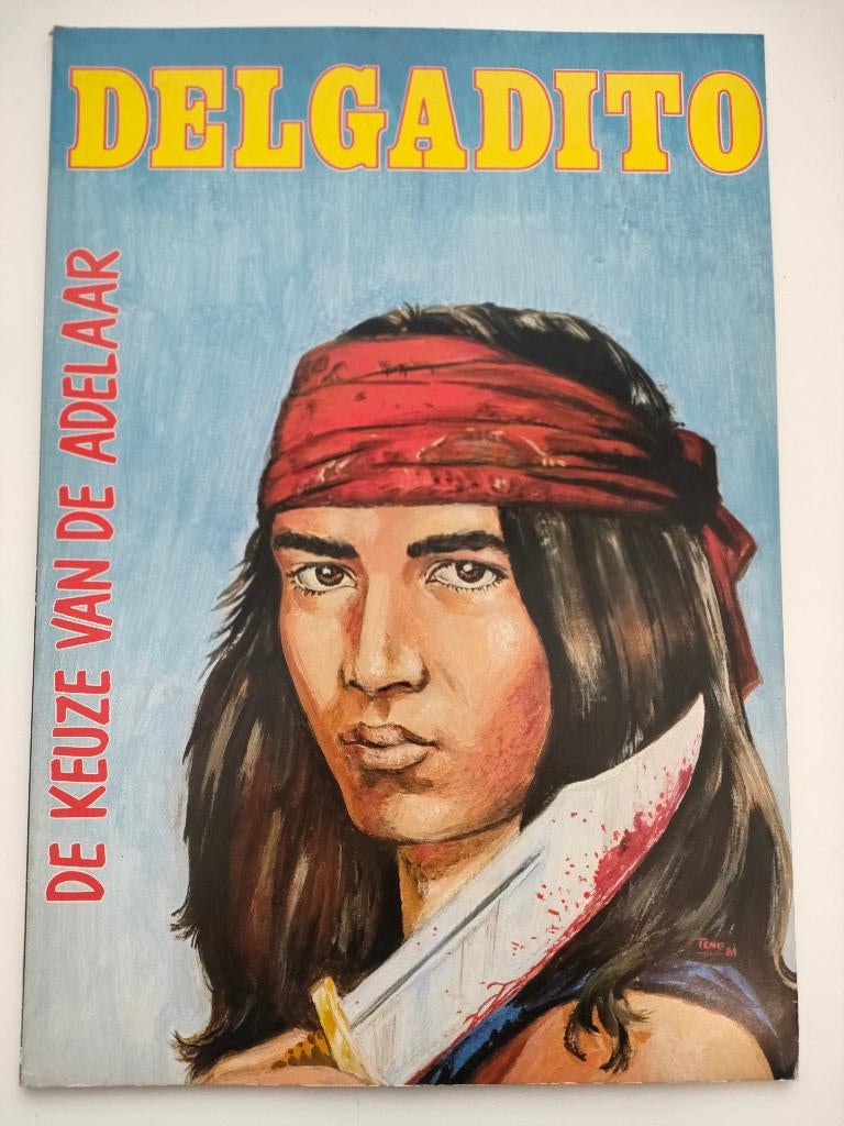 DELGADITO door Paul Teng, Boeken, Stripboeken, Gelezen, Ophalen of Verzenden, Meerdere stripboeken, Paul Teng