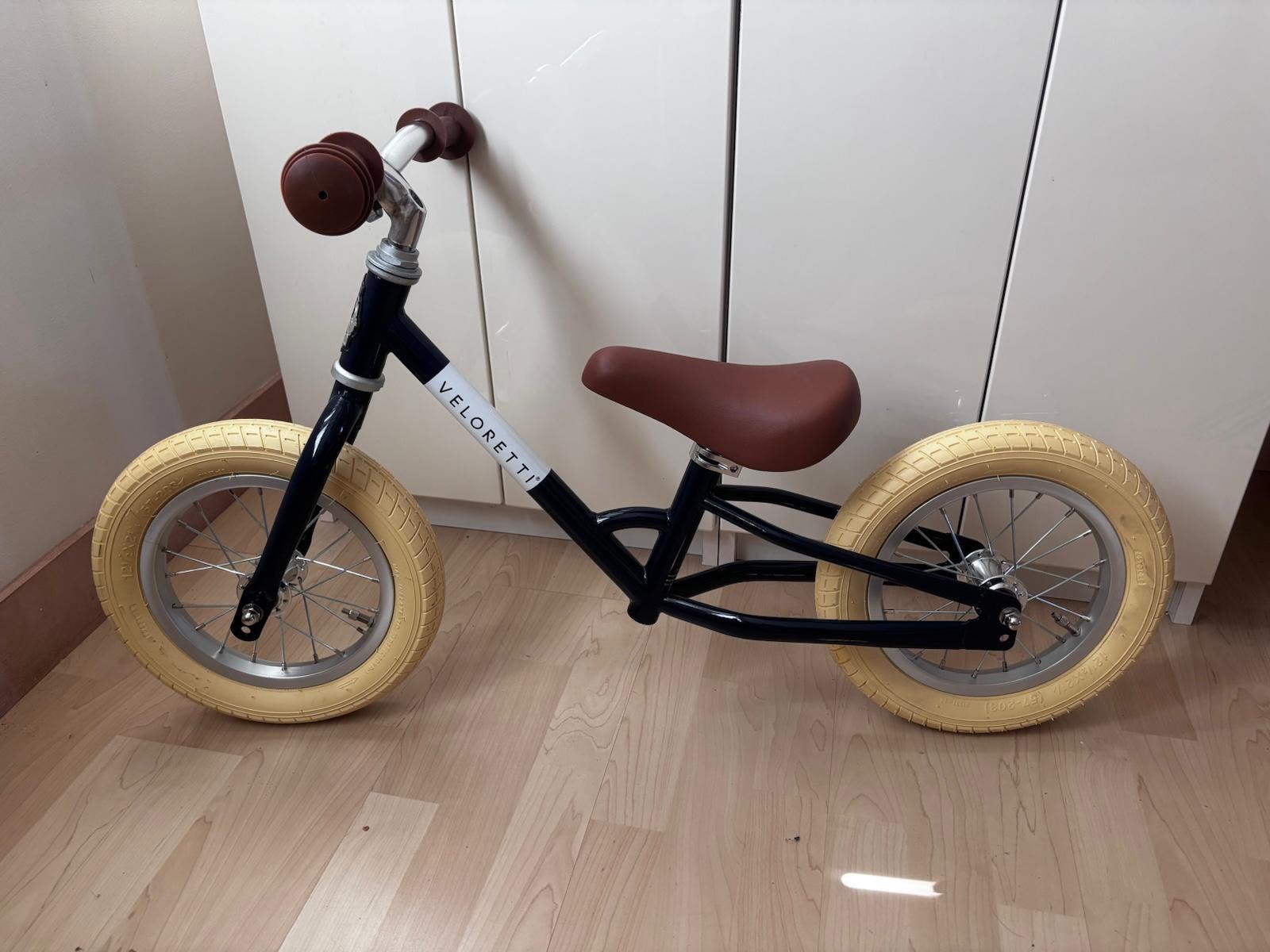 NIEUW | Veloretti Mini loopfiets 12 inch – Blue Yonder, Ophalen, Zo goed als nieuw, Loopfiets