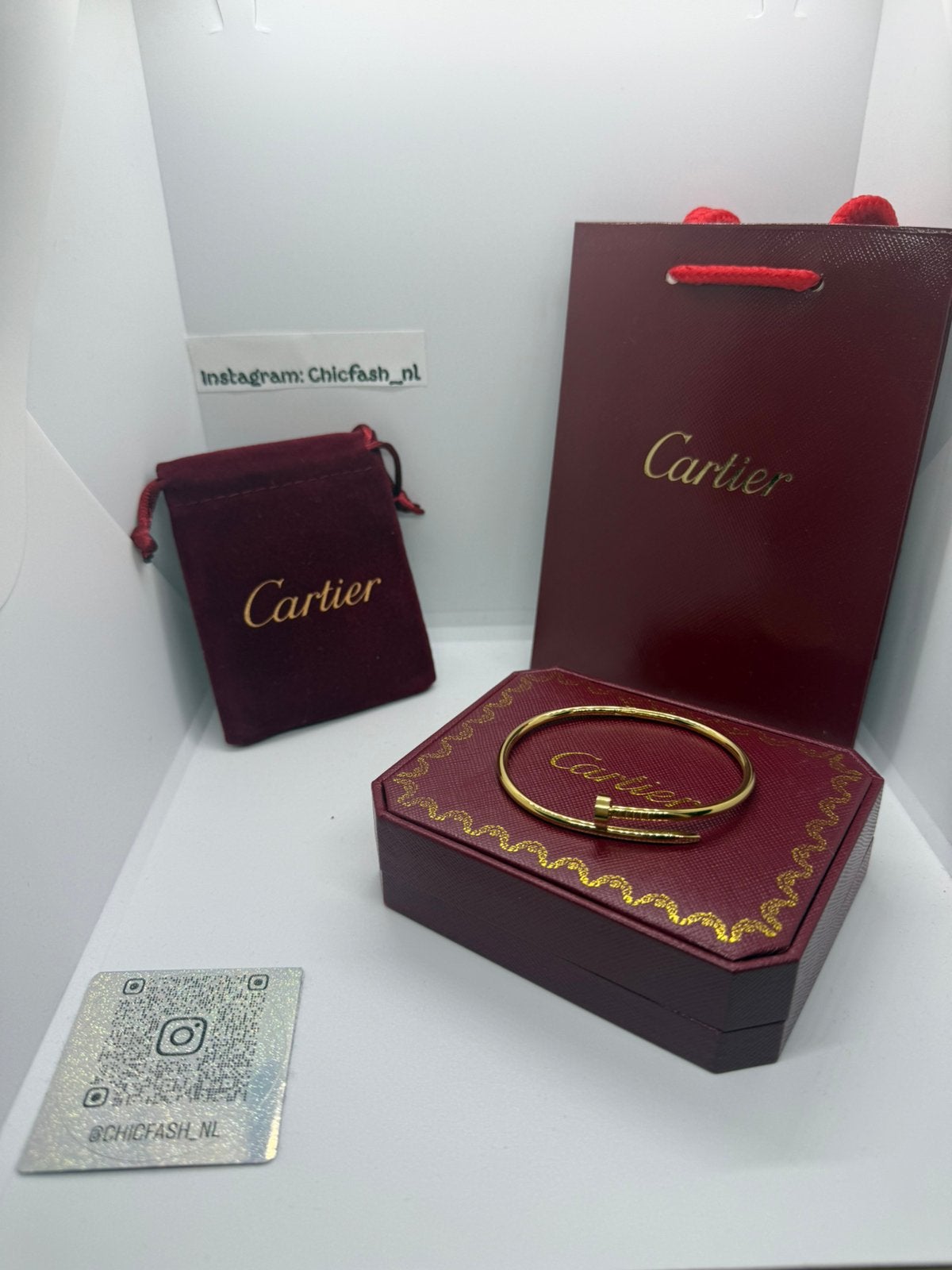 Cartier Juste un clou Armband, Ophalen of Verzenden, Nieuw, Goud, Staal