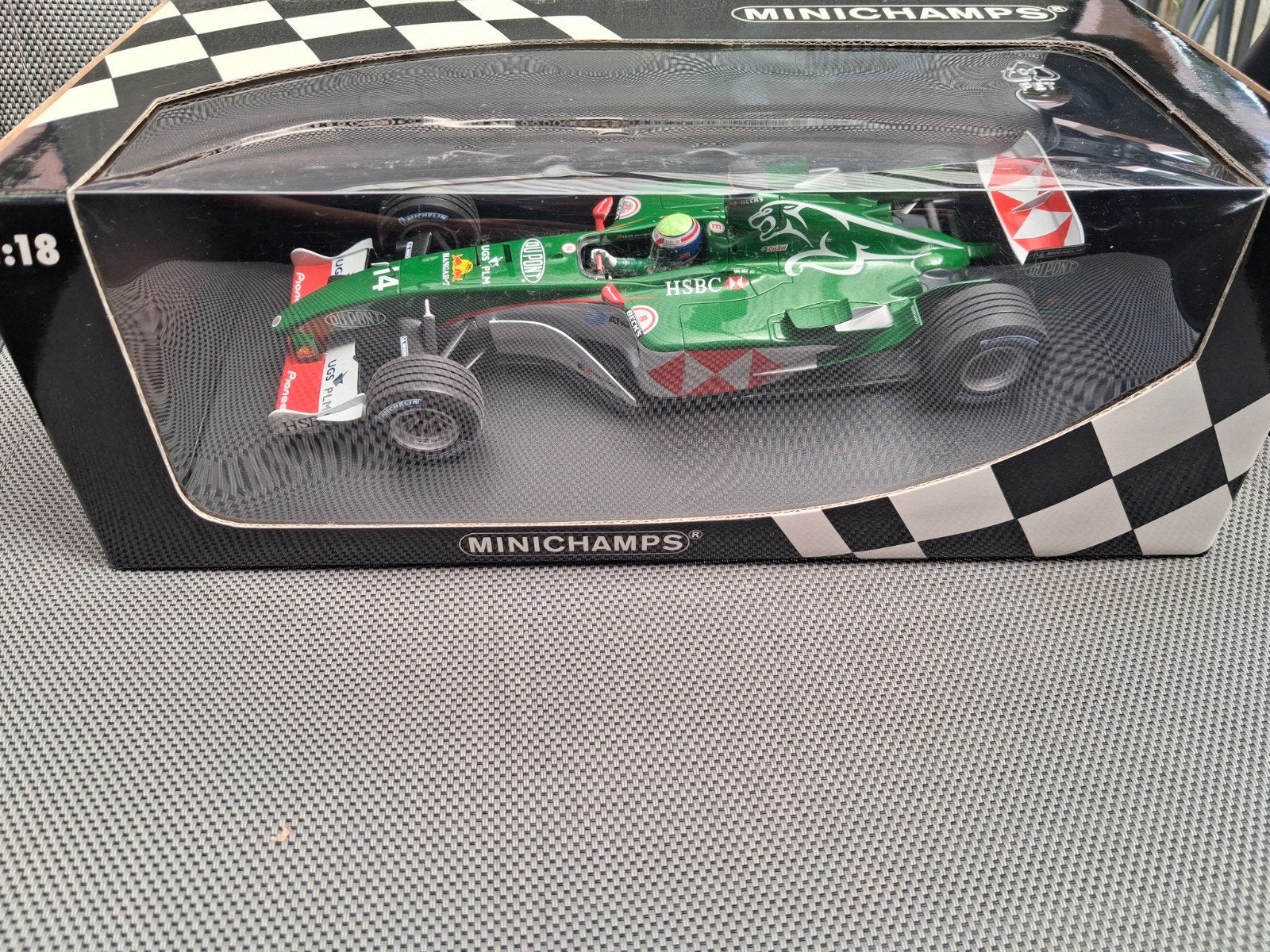 Minichamps jaguar racing, Ophalen of Verzenden, Zo goed als nieuw, MiniChamps