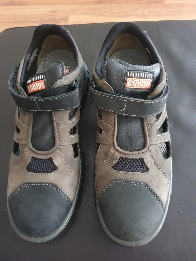 Emma veiligheidsschoenen maat 48, Ophalen of Verzenden, Zwart, Werkschoenen