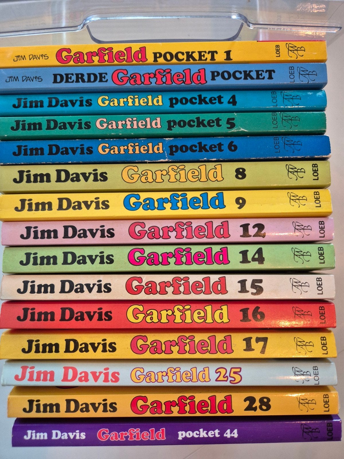 Garfield Pockets - diverse nummers, Meerdere stripboeken, Ophalen of Verzenden, Gelezen, Jim Davis