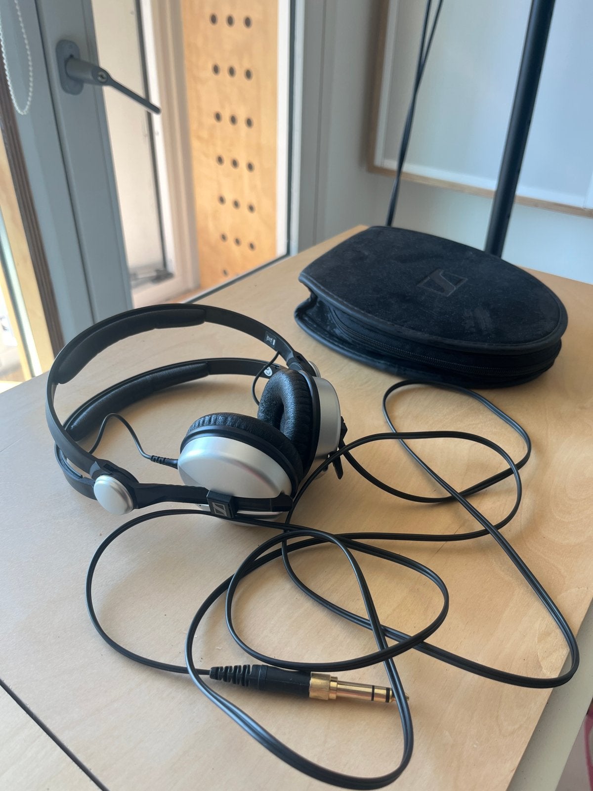 Sennheiser HD-25 aluminium special edition, Ophalen of Verzenden, Zo goed als nieuw, On-ear, Sennheiser