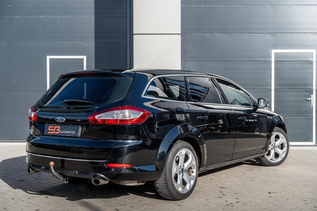 Ford Mondeo Wagon 2.0 EcoBoost S-Edition MEMORY|CAM|BOMVOL!, Auto's, Ford, Euro 5, Stof, 1800 kg, Zwart