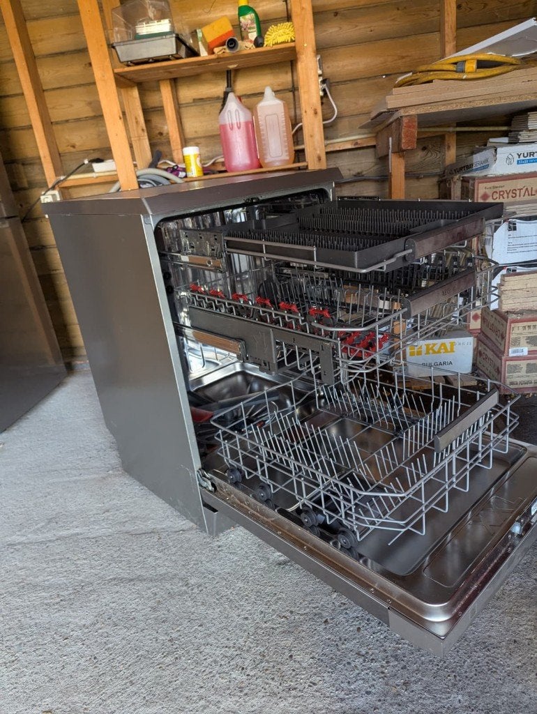 Vaatwasser AEG, Ophalen, Gebruikt, Eco programma, 85 tot 90 cm