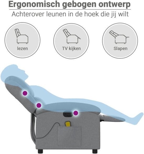 Massagefauteuil – Relaxstoel – Massagestoel, Corvance B.V., Verzenden, Nieuw, Corvancebol@gmail.com