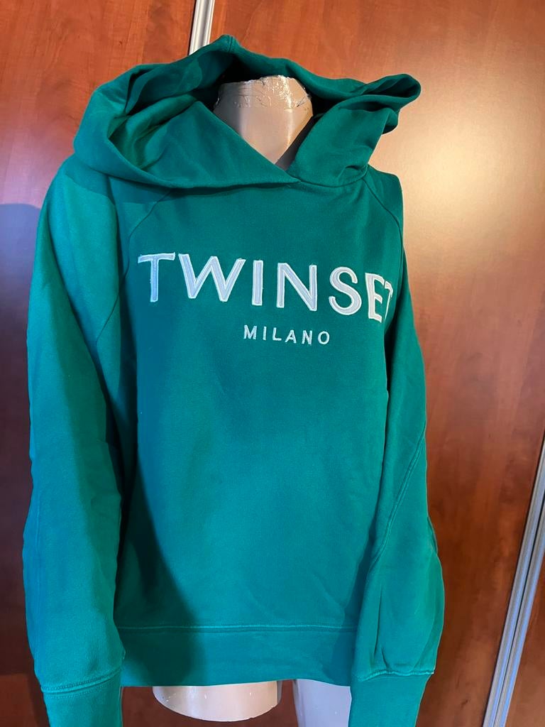 Twinset sweater met capuchon maat s  origineel ZGAN, Kleding | Dames, Twinset, Ophalen of Verzenden, Zo goed als nieuw, Maat 36 (S)