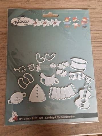 BY Lene BLD1020 - Cutting & Embossing Dies Kerst, Ophalen of Verzenden, Gebruikt, Overige thema's