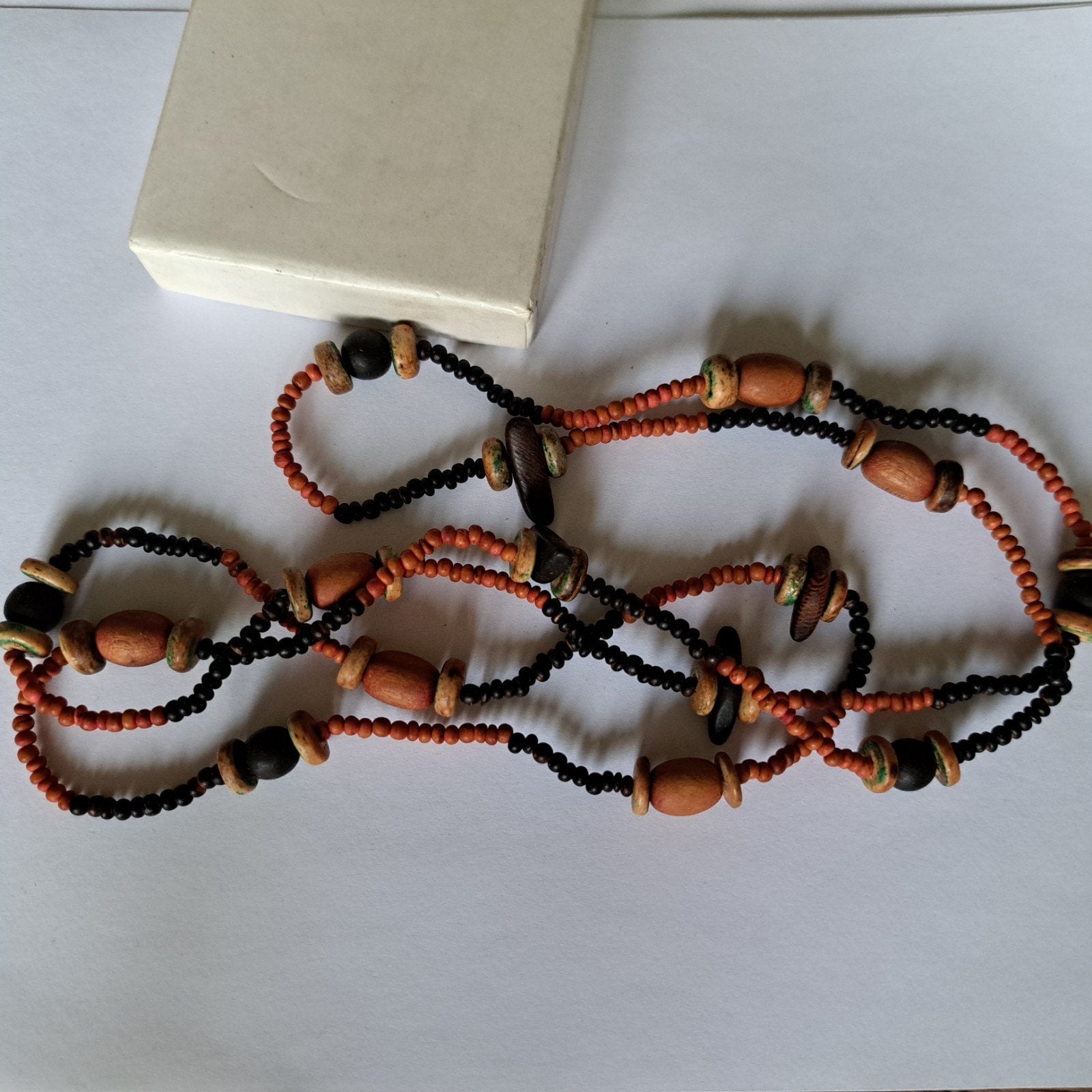 Oud etnische ketting, Verzenden, Gebruikt, Zilver, Overige materialen